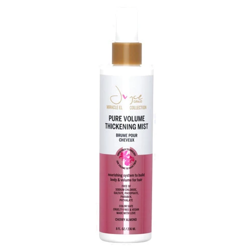 Miracle Elixir Collection Joyce Giraud Volumizing & Thickening Mist, Adds Body & Fullness, Cherry Almond Scent, 8 Fl. Oz