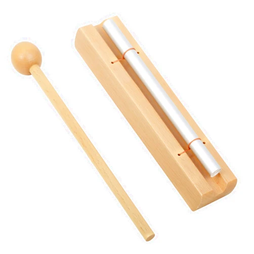 Eastrock Hand Chime Bell Meditation Wind Chimes & Classroom Chime for Mindfulness, Yoga, and Sound Healing Teacher Gifts for Women, Classroom Management Tool & Meditation Accessories（1 Tone）
