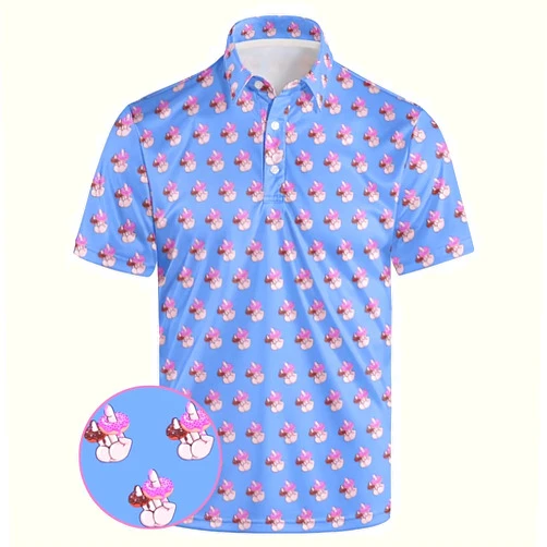 BIANTI Men's Funny Polo Shirts Short Sleeve Golf Shirt for Men Quick-Dry Golf Polo Shirt Moisture Wicking Activewear Polos