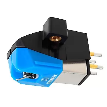 Audio-Technica AT-VM95C Dual Moving Magnet Turntable Cartridge Blue