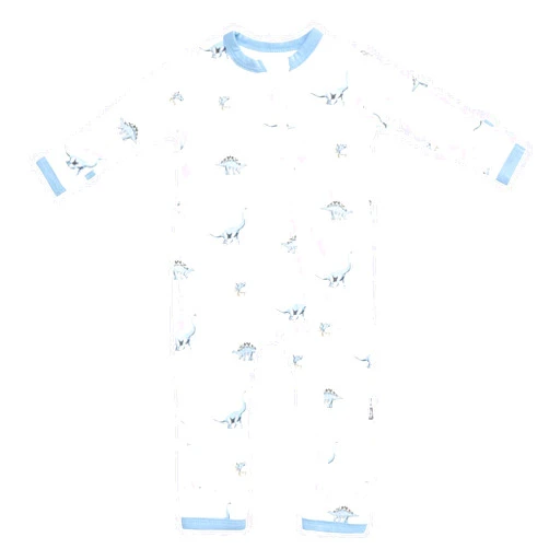 KYTE BABY Unisex Rayon Made From Bamboo Zippered Rompers 0-24 Months