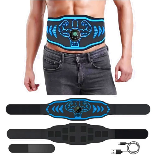 Generic Stimulator Exercise Portable Vital Flex Core Abdominal Home Fitness Equipment Effective Vital Flex Core Ab Stimulator Military Grade Lightweight White