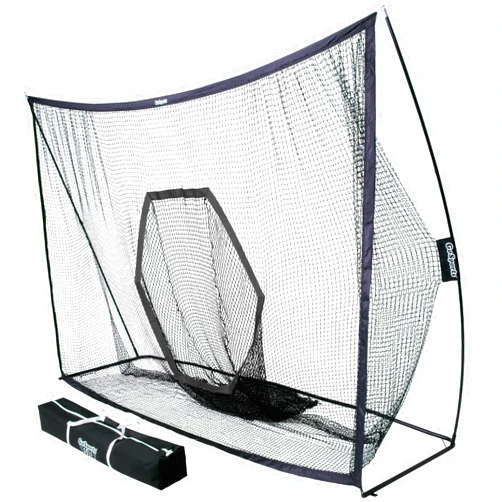 GoSports Golf Practice Hitting Net - Choose Between Huge 10 x 7 ft or 7 x 7 ft Nets - Personal Driving Range for Indoor or Outdoor Use - Designed by Golfers for Golfers