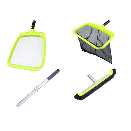 Sepetrel Pool Rake,Skimmer,Wall Brush & 10.5 Foot Pole