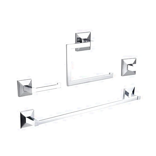 Dyconn Faucet Moreno Series Bathroom Accessories Set in 4 Piece - N/A Chrome