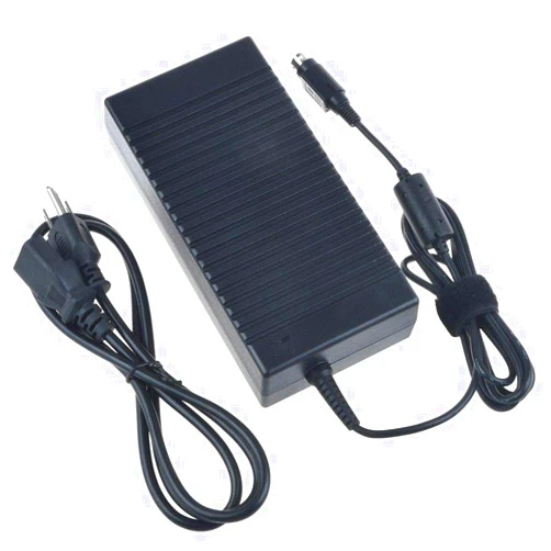Saschedross 4-Pin DIN AC Adapter Replacement for Synology DiskStation ST-C-120-12000833CT MBA50208 EA11001E-120 MicroBattery, DS916+ DS918+ DS409 DS409+R1 DS415 DS408 NAS Server EA1100E-120 LI SHIN 100W