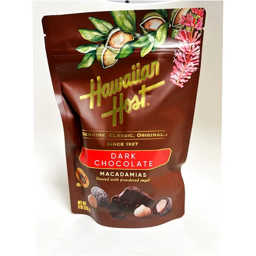 Hawaiian Host Chocolate 8 ounce (226g) (Dark Chocolate)