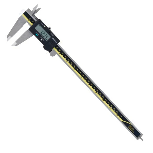 Mitutoyo 500-173 Digital Calipers, Battery Powered, Inch/Metric, for Inside, Outside, Depth and Step Measurements, Stainless Steel, 0