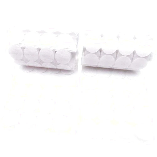 TADAE 320Pcs Sticky Back Coins 25mm/0.99” Diameter Hook & Loop Dots with Adhesive for DIY Crafts Office Classroom (160 Pairs)