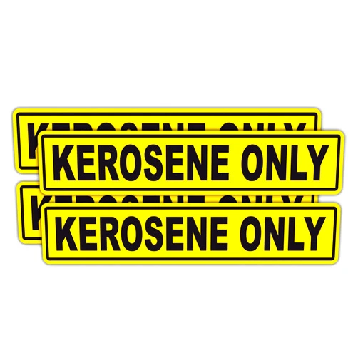 Sticker Frenzy Kerosene ONLY Decals/Stickers/Labels/Markers Fuel Gas