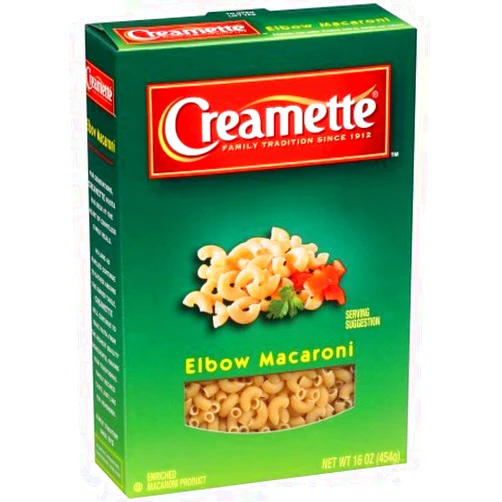 Creamette Elbow Macaroni Pasta 16 oz. (Pack of 2)