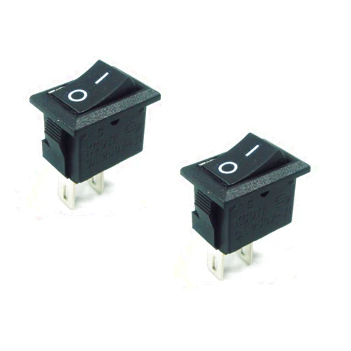 Un-branded 2X On/Off Switch 12V DC Black Rocker 3/4