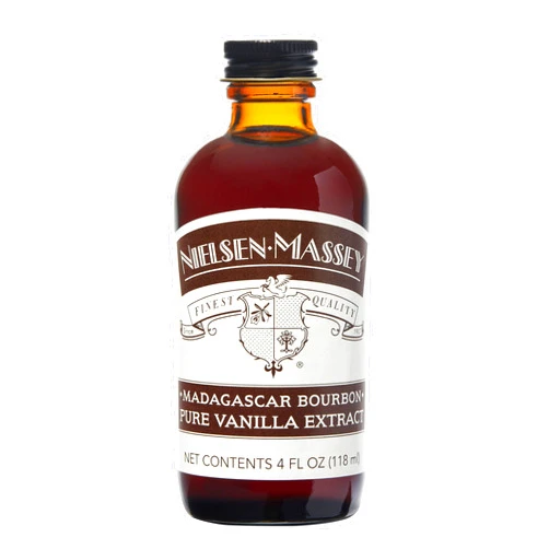 Nielsen-Massey Madagascar Bourbon Pure Vanilla Extract for Baking and Cooking, 4 Ounce Bottle