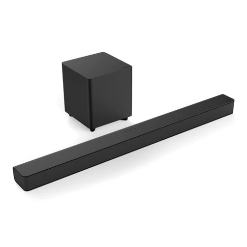 VIZIO V-Series 2.1 Home Theater Sound Bar with Dolby Audio, DTS Virtual:X, Bluetooth, Wireless Subwoofer, Voice Assistant Compatible, Includes Remote Control - V21x-J8