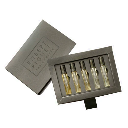 Robert Piguet L'Expérience Piguet Discovery Set | Includes Fracas, Casbah, V, Oud Délice and Notes, 0.08 Fl Oz