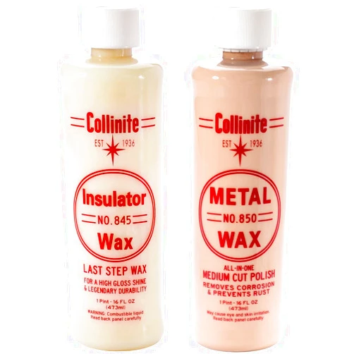 Collinite No. 845 Insulator Wax & No. 850 Metal Wax Combo