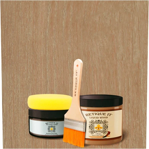 Retique It Water-Based Gel Stains by Retique It (Liquid Wood Kit, 35 Barn Wood) Gel Stain