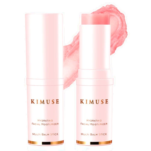 KIMUSE Hydrating Multi Balm Stick, All-in-One Hydrating Lip Balm Eye Cream Neck Cream Make Up Base, Reduce Wrinkle & Moisturizing Moisturizer For Face Skin Care