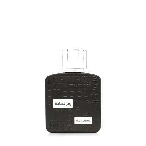 Lattafa Ramz Silver for Unisex Eau de Parfum Spray, 3.4 Ounce / 100 ml