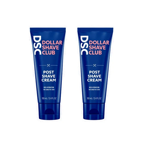 Dollar Shave Club | Post Shave Cream 3.4 ounce (2 Pack) | Hydrating Post Shave Lotion