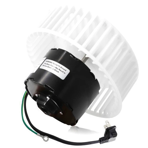 Criditpid JA2C028G, 23405SER, S23405SER Exhaust Fan Motor & 5901A000 Blower Wheel for Broan Nutone Replacement Parts, JA2C028-1 23405, QT9093WH, QT100L, QT100, 8662, 671 Bathroom Ventilation Fan Motor
