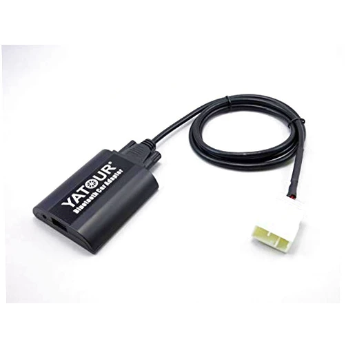 Hongruibo Car Bluetoot-h Adapter, Digital Car Stereo Aux Interface with Power 3.5mm Music Compatible for Honda Goldwing GL1800 2001-2005 Standard, Max 6 folders (BTA- HON2F)