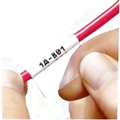 PANDUIT S050X075YAJ SELF Laminating Cable ID Markers