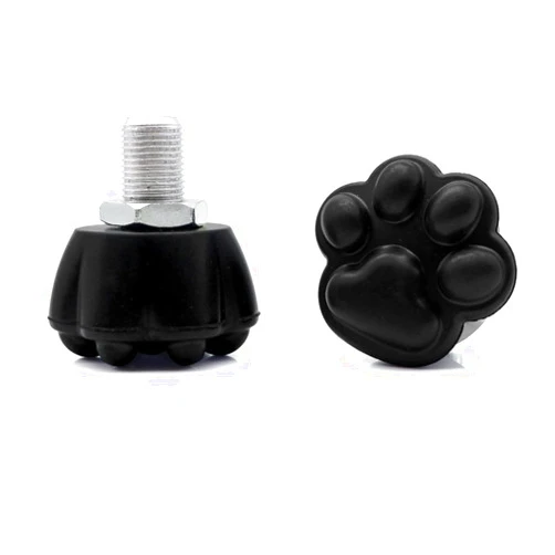 Yidome 2 Pack Toe Stops Roller Skates Rubber Brake Block 82A Cat Paw Toe Stoppers for Quad Skates Replacement Skate Accessories