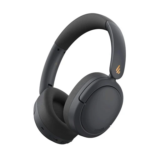 Edifier W800BT Pro Hybrid Active Noise Cancelling Headphones - Hi-Res Audio - AI Call Noise Cancellation - 45H Playtime - Fast Charging - Foldable - Wireless Over-Ear Bluetooth 5.4 Headphones - Black