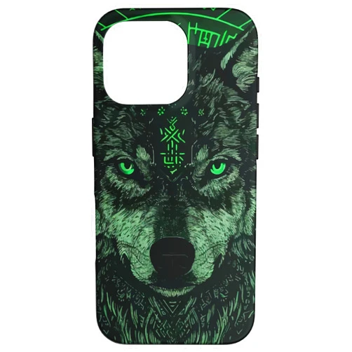 Wikinger Wölfe Odins Geschenke Vikings iPhone 16 Pro Viking Valhalla Wolf Odin Vikings Celtic Vegvisir Gift Case