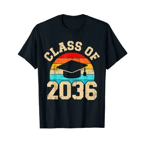 Kindergarten to graduation grow with me store Kindergarten to graduation class of 2036 grow with me T-Shirt