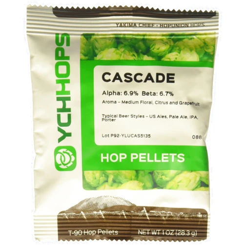 Craft Brew Union H002 Cascade Pellet Hops (2 oz.) Pelletized Hops for Home Brew