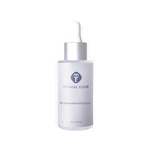 Dermal Elixir 4D Hyaluronic Acid Serum 40ml Anti Aging & Wrinkle; Boost Skin Collagen; All skin type