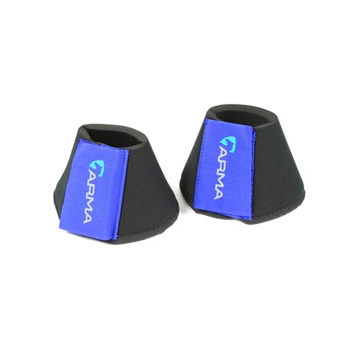 Shires Arma Neoprene Over Reach Boots Royal Blue X-Full