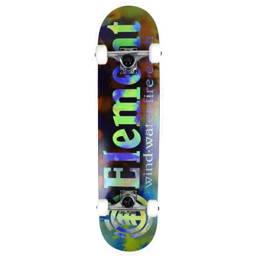 TGM Skateboards Element Skateboard Print-Point Complete Magma Section Assembled and Ready to Ride