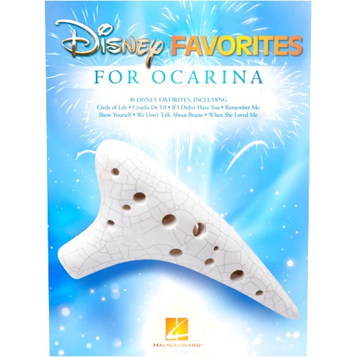 By Disney (Author) Disney Favorites for Ocarina: 30 songs arranged for 10-, 11-, or 12-hole ocarinas
