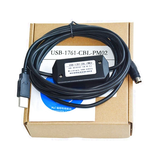 Sunature Diarypiece 1761-CBL-PM02 Micrologix Programming Cable, USB PLC Programming Cable for AB 1000/1200/1500 Series
