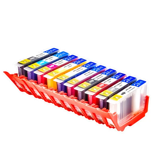 HEG PFI300 PRO300 Ink Cartridge Replacement for Canon Pixma PRO300 10 Color Printer,Show Ink Capacity PFI-300 pro 300 Ink Tank Pigment Ink (10 Pack)