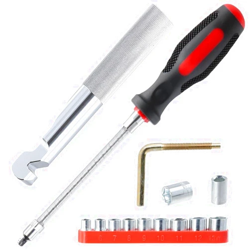 Homaisson Belt Changing Removal Tool Kit with Clutch Cover Separate Tool Set Compatible with Polaris RZR 1000 XP Sportsman 570 2006-2022, Easy Belt Removal Tools