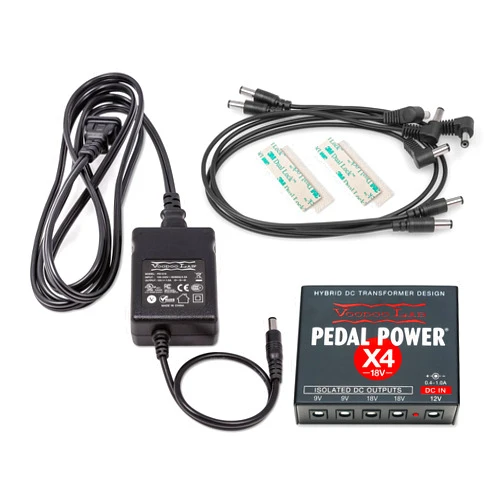 Voodoo Lab Pedal X4 18-Volt Isolated Power Supply (PPX4-18V)