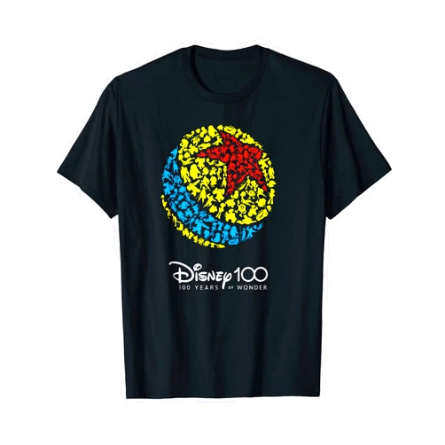 Disney 100 Pixar Ball Characters Anniversary D100 T-Shirt