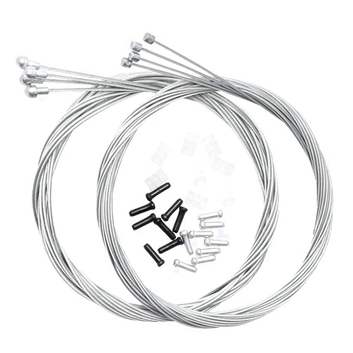 Dymoece Bicycle Derailleur Shifter Cables,Brake Cables Set for Shimano Sram Road Mountain Bike