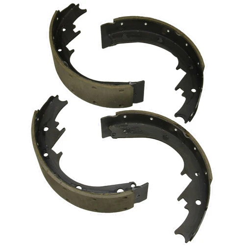 BOSCH BS473R Blue Drum Brake Shoe Set - Compatible With Select Full-Size 1978-02 Cadillac, Chevrolet, and GMC Trucks and SUVs; REAR (Riveted)