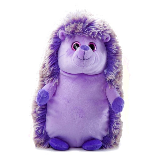 The Petting Zoo Purple Hedgehog Stuffed Animal, Gifts for Kids, Purple Pazzion Hedgehog Plush Toy 11 inches