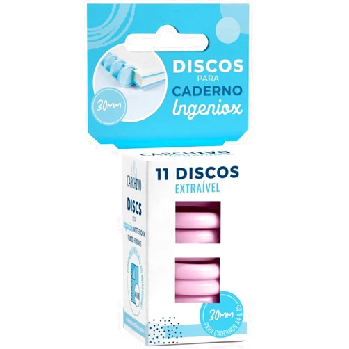Carchivo Case 11 Discs for ingeniox Notebook Pink