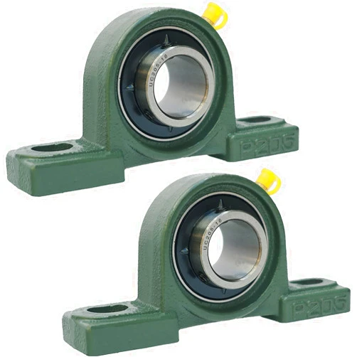 SACKORANGE 2 Pack UCP205-16 Pillow Block Mounted Ball Bearing - 1