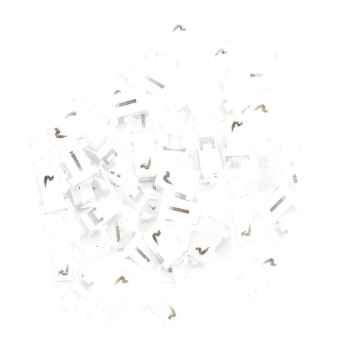 Zerodeko 50pcs Switch Lock Plastic Buckles Trash Can Press Buckles Plastic Garbage Can Push-Buttons Trash Can Buckles Lock for Garbage Can Clip Latch for Garbage Can Trash Can Supplies