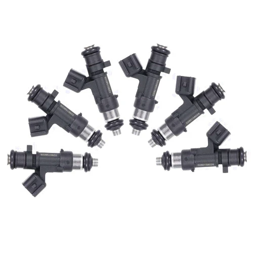 LSAILON Engine Fuel Injectors 6 Pieces Fuel Injector fit for,4Holes Chrysler 300 Town Country Sebring Pacifica,Dodge Avenger Challenger Charger Journey Grand Caravan Magnum Nitro Stratus 0280158028