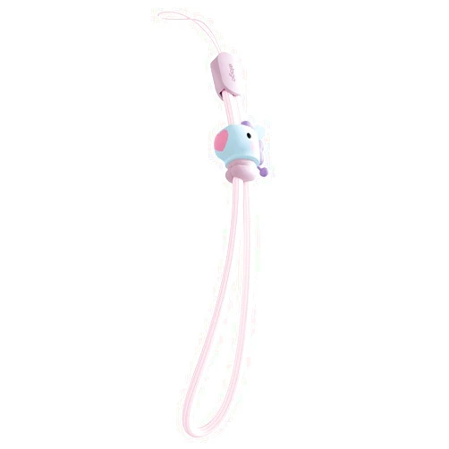 elago | LINE FRIENDS BT21 [OFFICIAL MERCHANDISE] Lanyard Wrist Strap, phone charm, keychain, Anti drop, Adjustable Button