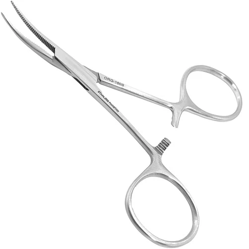 XTRM CRAFT Mosquito Hemostat Locking Forceps 3.5 Inches, Curved Stainless Steel - Multipurpose Ideal Hemostats for Nurses, Fishing Forceps, Crafts and Hobby